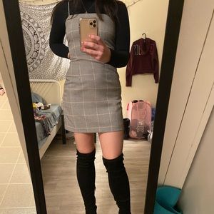 Forever 21 Bodycon Houndstooth Dress